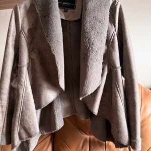 BNCI Women's Tan Teddy Jacket